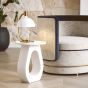 Walsara Whitewash Mango Wood Accent Table