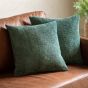 Basketano Chenille Cushion Olive (Pair) by Gallary Living | Style Our Home