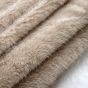 Maplano Faux Fur Throw Oatmeal Size