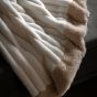 Whinfellano Luxury Faux Fur Throw Cream