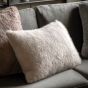 Maplano Faux Fur Cushion Oatmeal (Pair) by Gallary Living | Style Our Home