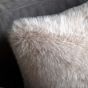 Maplano Faux Fur Cushion Oatmeal (Pair)