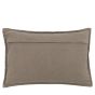Cardinano Stitched Cushion Ecru (Pair)