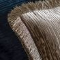 Cutano Velvet Fringe Cushion Silver (Pair)