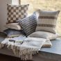 Melfano Stripe Cushion Ink (Pair)