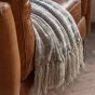 Melfano Stripe Throw Sand by Gallary Living | Style Our Home