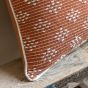 Lanzano Woven Cushion Terracotta (Pair)