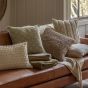 Lanzano Woven Cushion Taupe (Pair)