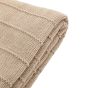 Florano Knit Throw Taupe
