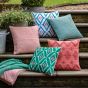 Arohana Geo Printed Cushion Apricot (Pair)