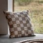 Winstano Check Woven Cushion Taupe (Pair) by Gallary Living | Style Our Home