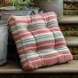Sinano Stripe Woven Floor Cushion Apricot (Pair) by Gallary Living | Style Our Home