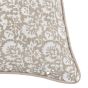 Morleyano Floral Cushion Taupe (Pair)