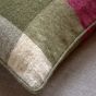 Durslano Check Cushion Cranberry,Olive (Pair)