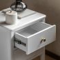 Actaro 2 Drawer Bedside White