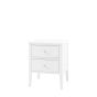 Actaro 2 Drawer Bedside White