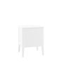 Actaro 2 Drawer Bedside White