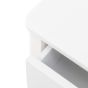 Actaro 2 Drawer Bedside White