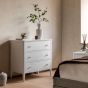 Actaro 3 Drawer Chest White