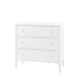 Actaro 3 Drawer Chest White