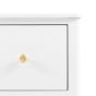 Actaro 3 Drawer Chest White