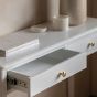 Actaro 2 Drawer Console White