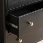 Actaro 3 Drawer Chest Black