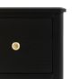 Actaro 3 Drawer Chest Black
