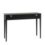 Actaro 2 Drawer Console Black
