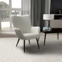 Ellingone White Chenille Effect Winged Armchair by Shankar | Style Our Home
