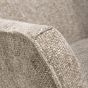 Ellingone Natural Flax Effect Winged Armchair