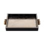 Tray Liv (Black/gold) by  Richmond Interiors | Style Our Home