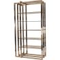 Belgravia Steel and Glass Display Unit 120x60x230cm by Libra Designs | Style Our Home
