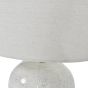 Speckle Terracotta Glazed Table Lamp With Shade By Libra | Style Our Home