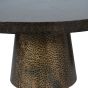 Sandbanks Set of 2 Iron Coffee Tables in Rustic Antique Gold by Libra | Style Our Home