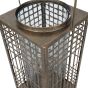 Barossa Fretwork Square Lantern Large  By Libra | Style Our Home