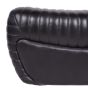 Trinity Charcoal Leather Occasional Chair by Libra | Style Our Home