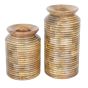 Leon Solid Wood Decorative Planters Set of 2 by Libra Designs | Style Our Home
