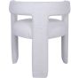 Ivory Fully Upholstered Slub Chair by Libra | Style Our Home