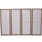 Palm Set of Four Framed Canvas by Libra Designs | Style Our Home