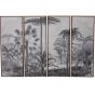 Palm Set of Four Framed Canvas by Libra Designs | Style Our Home