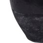 Skyline Black Terracotta Table Lamp with Shade Large E27 LED GLS by Libra Designs | Style Our Home