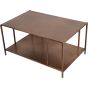 Brook Coffee Table Brushed Champagne