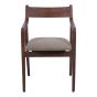 Monty Wooden Upholstered Dining Chair in Sage