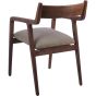 Monty Wooden Upholstered Dining Chair in Sage