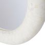 Ason Bone Inlay Round Mirror 100cm