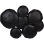Aslo 7 Disc Black Metal Wall Art