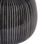 Bruno Ceramic Table Lamp Charcoal with Shade E27 60W