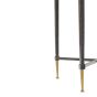 Stella Square Glass Top Side Table