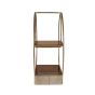 Belvedere Aged Gold Multi Tier Buffet Stand Small